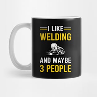 3 People Welding Weld Welder Mug